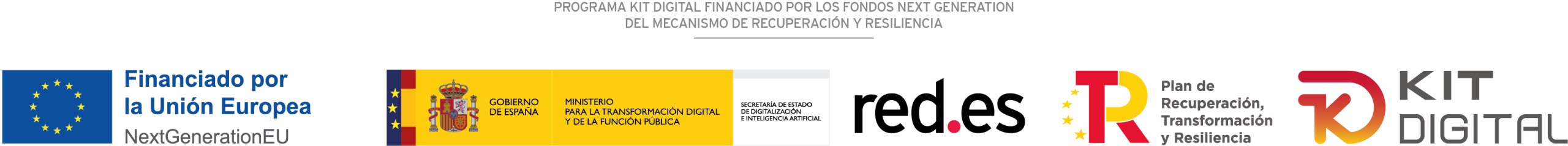 logos-oficiales-kit-digital-nextgenerationeu.png Logos oficiales de Financiado por la Unión Europea NextGenerationEU, Plan de Recuperación, Transformación y Resiliencia, Red.es y Kit Digital
